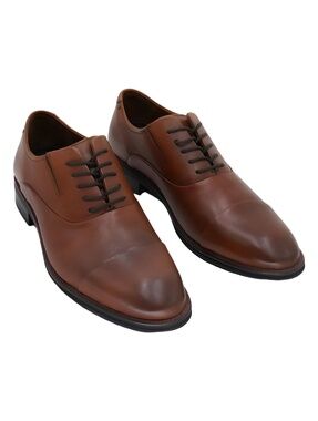 Kenneth Cole New York Tully Cap Toe Oxford Medium Brown Size 10M